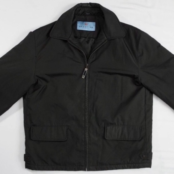 Kenneth Cole Reaction Men’s Insulated Black City Coat Size M NWOT - Picture 3 of 3